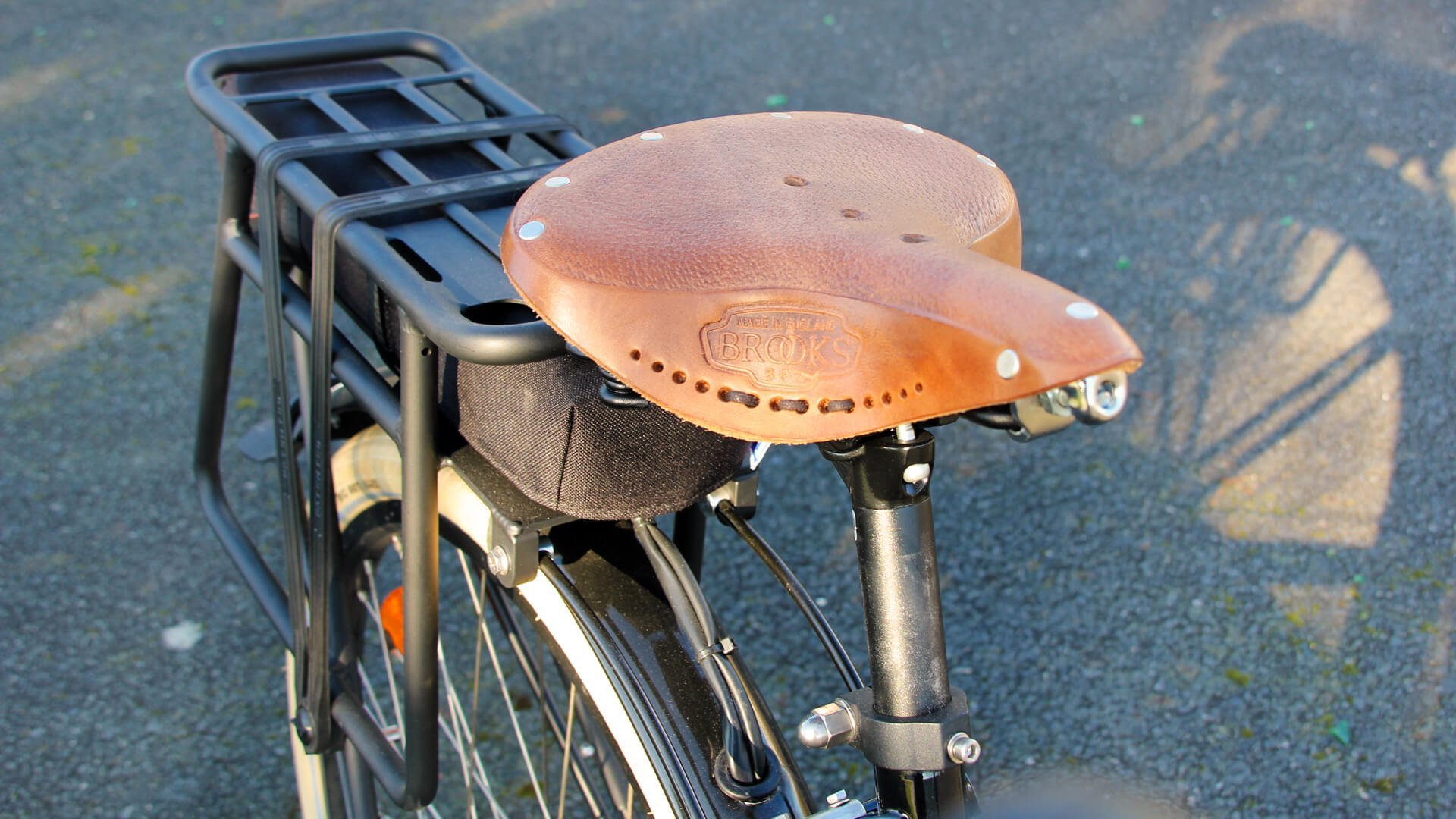 La selle Brooks pré-rodée B67S 