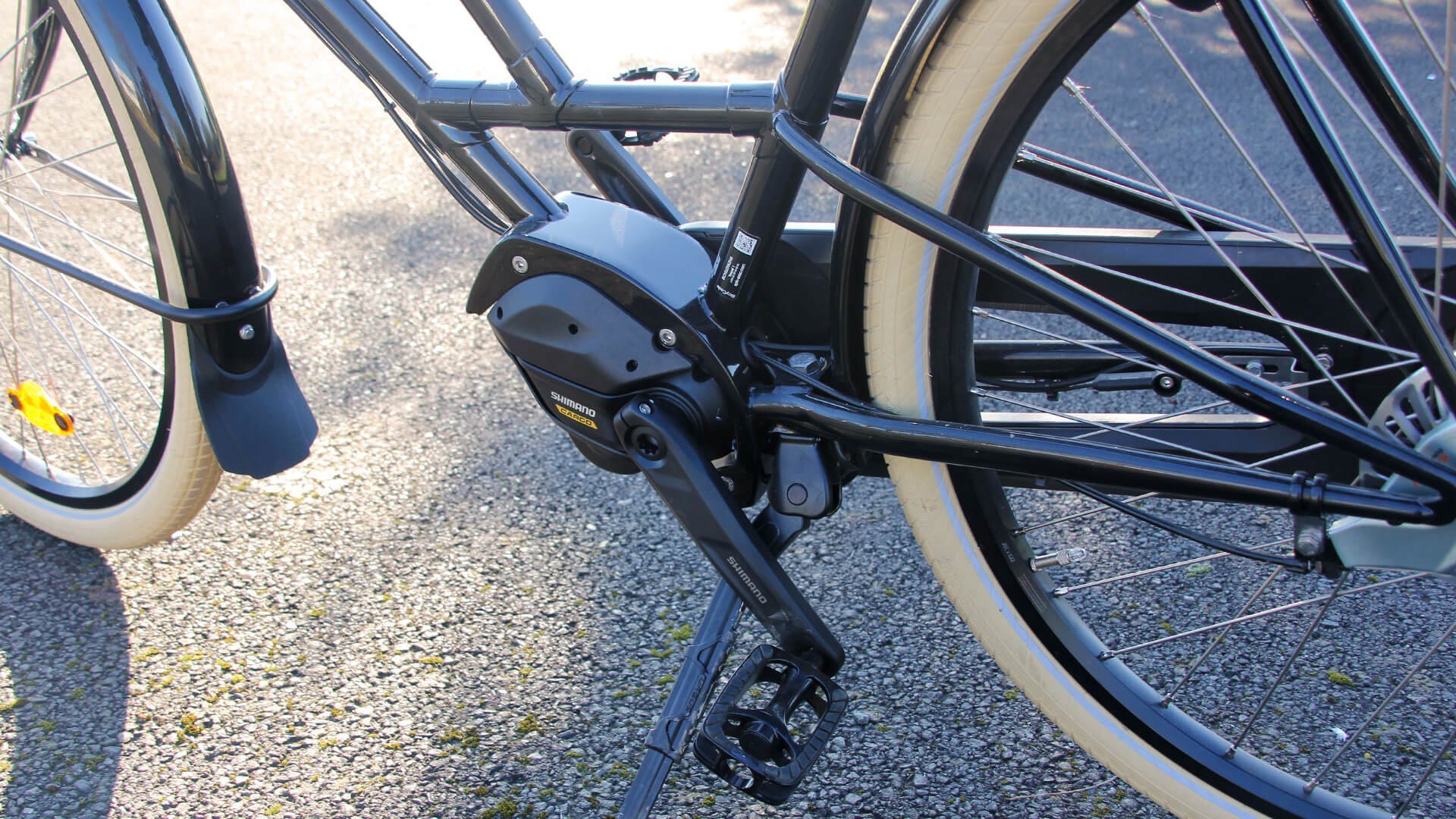 Le moteur Shimano EP6 Cargo est proposé en option sur ce modèle (voir déclinaisons)