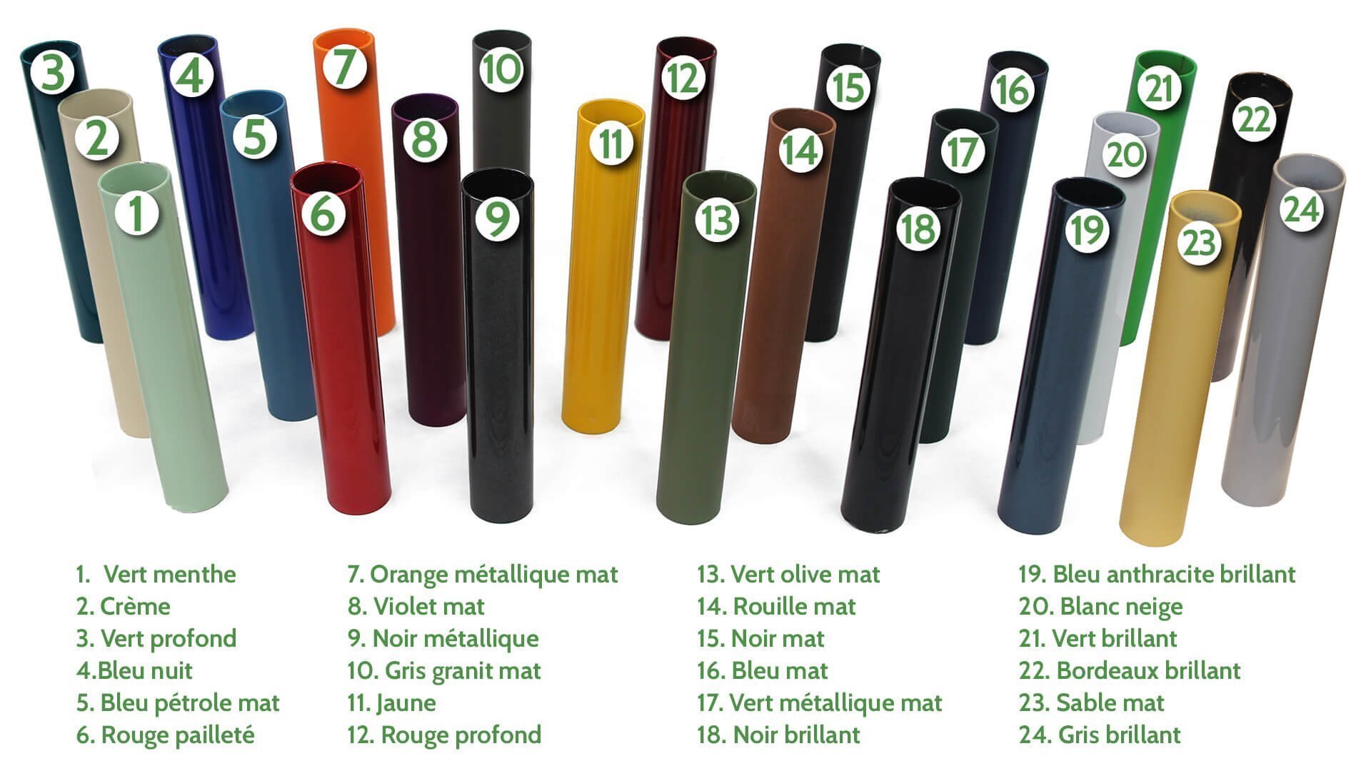 Double Dutch High avec 24 couleurs de cadre proposées par le fabricant Azor