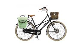 Vélo hollandais Amsterdam Air Cross Low Premium avec 24 couleurs de cadre proposées par le fabricant Azor