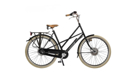 Vélo hollandais Amsterdam Air Cross Low Premium avec 24 couleurs de cadre proposées par le fabricant Azor