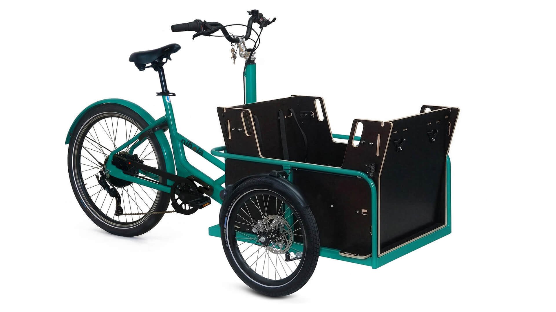 Triporteur NIHOLA COMBI 4 FAMILY sans assistance électrique
