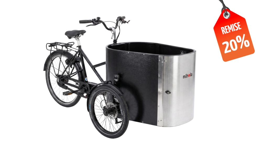NIHOLA CARGO XL PRO - Assistance électrique pédalier (Modèle de démonstration) NIHOLA CARGO XL PRO - Assistance électrique pédalier (Modèle de démonstration)