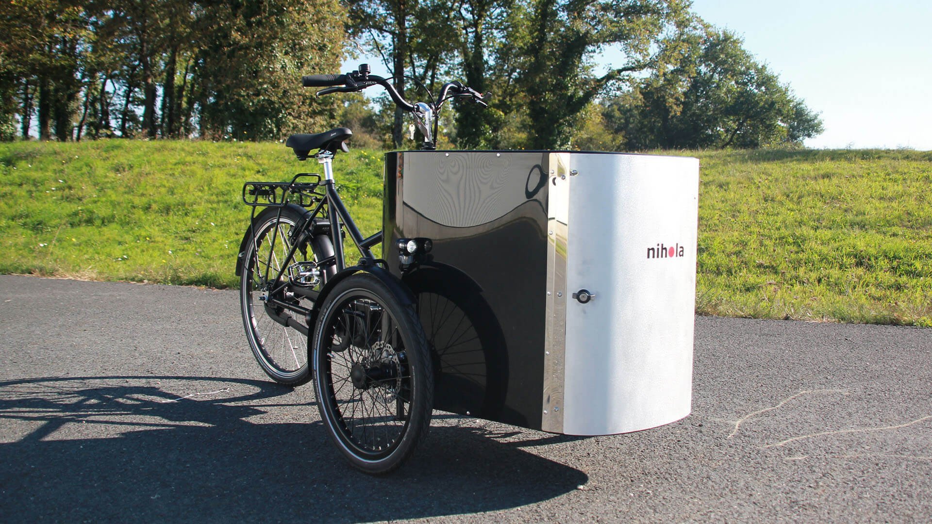 Nihola Cargo XL PRO assistance pédalier avec porte avant (modèle de démonstration)