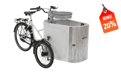 LE vélo idéal pour assurer la propreté urbaine et l'entretien des espaces verts 