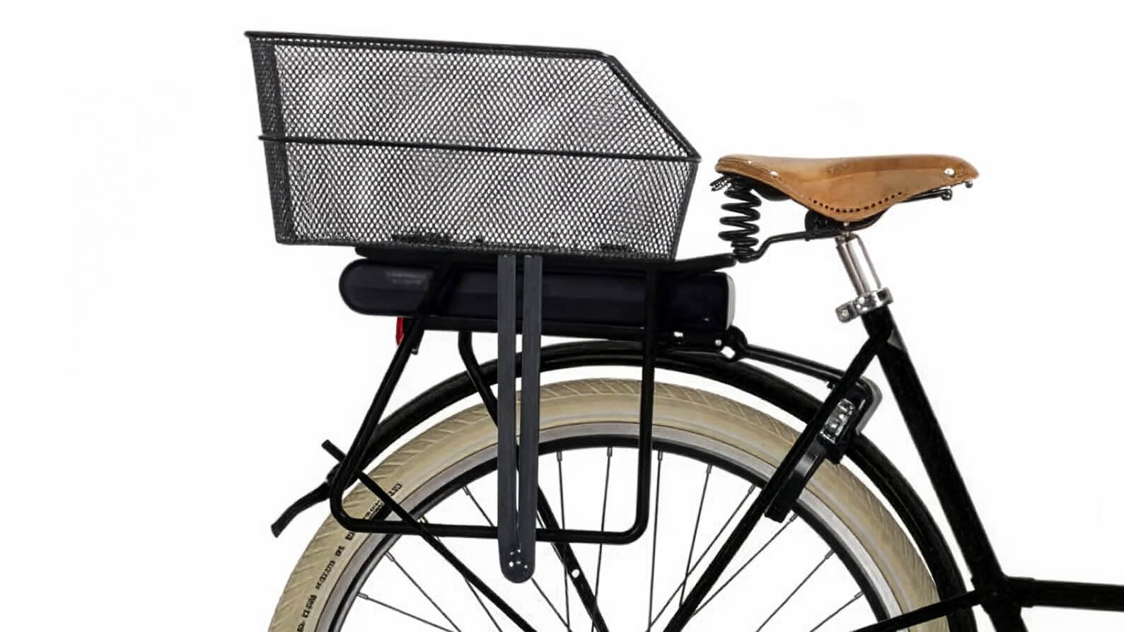 Panier de vélo arrière fixe en métal