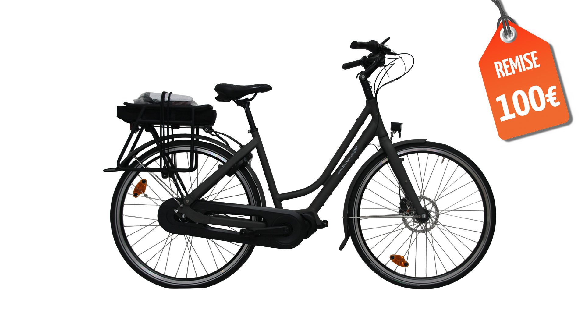 Vélo électrique Flevoland – Assistance pédalier Shimano