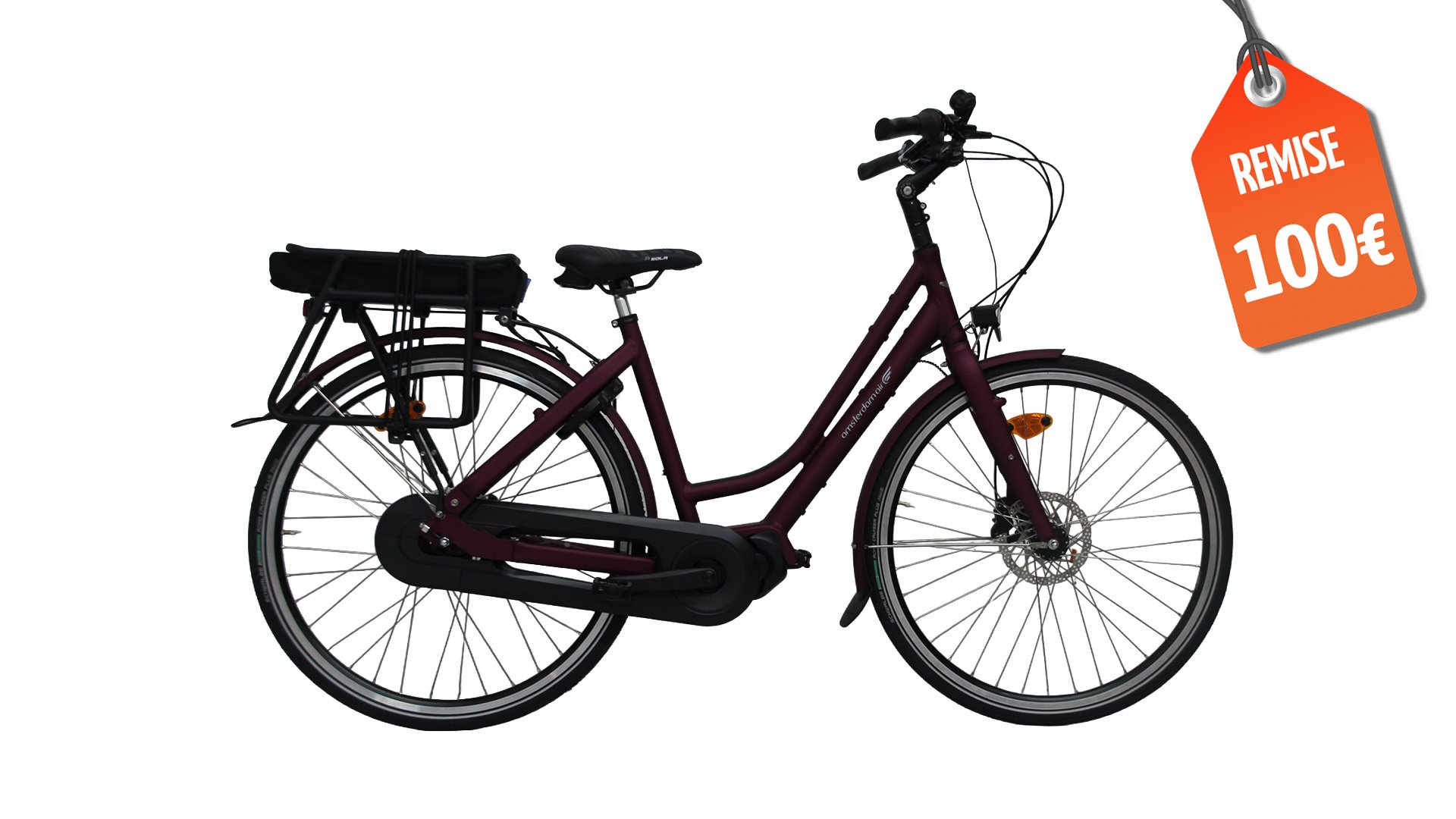 Vélo électrique Flevoland – Assistance pédalier Shimano