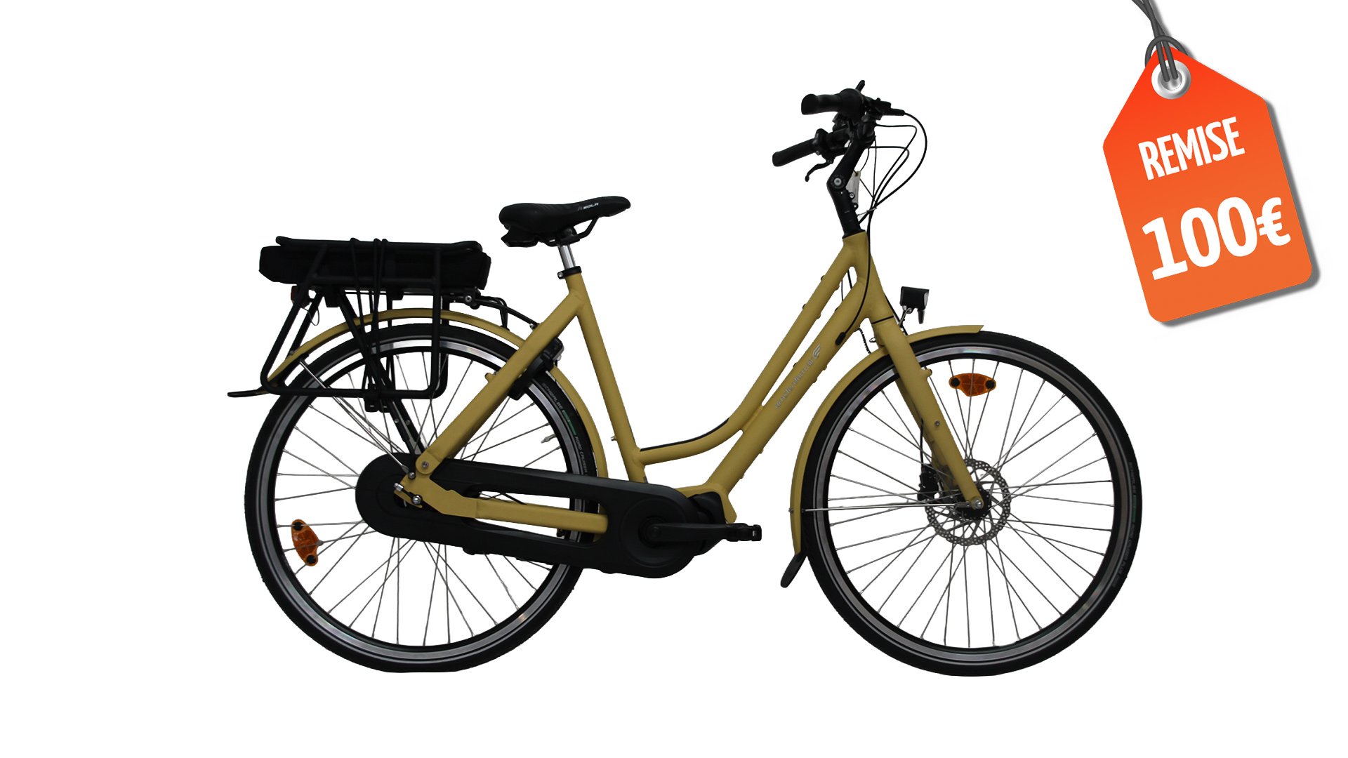 Vélo électrique Flevoland – Assistance pédalier Shimano