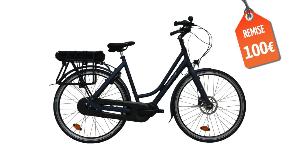 Vélo électrique Flevoland – Assistance pédalier Shimano