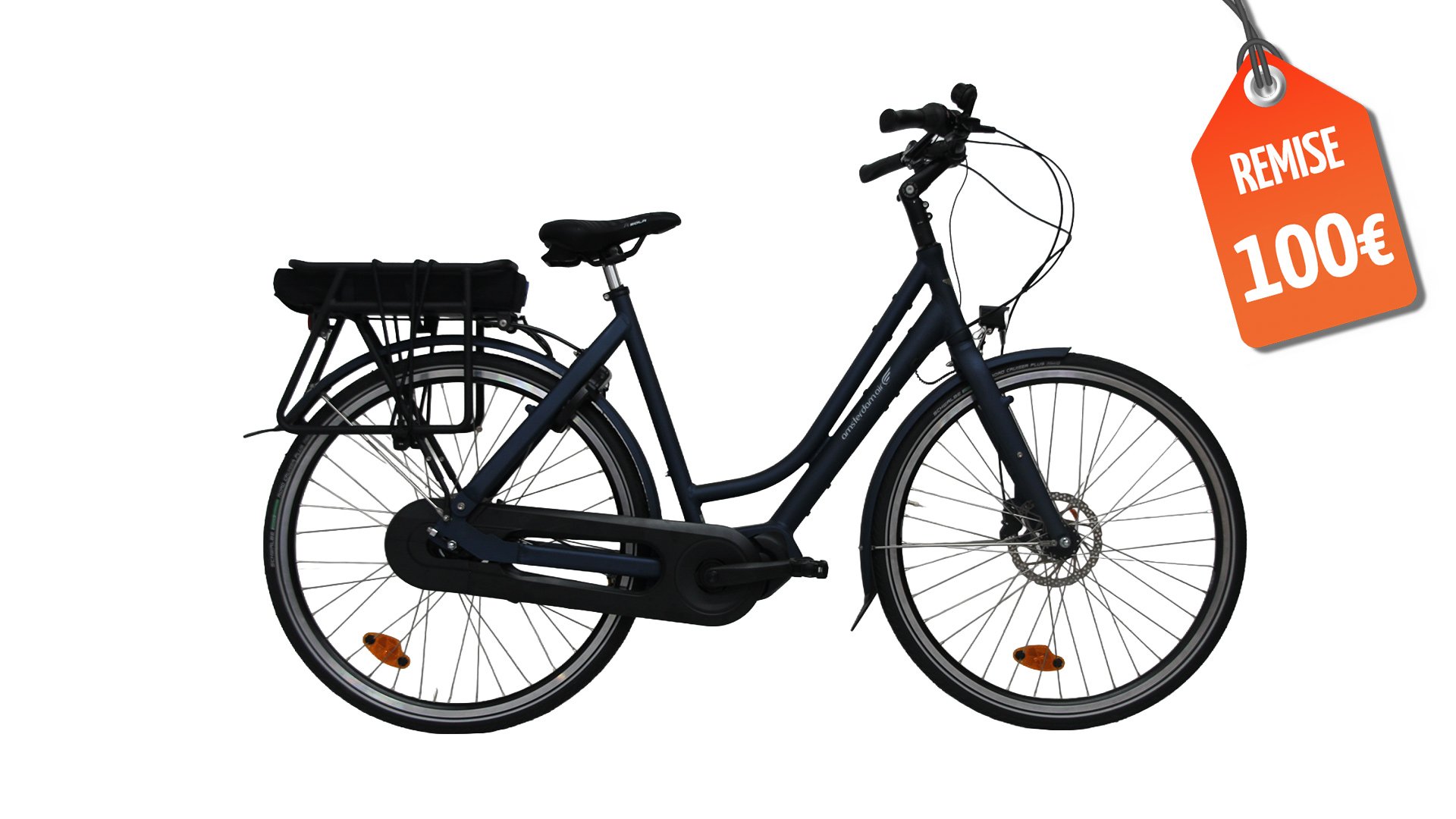 Vélo électrique Flevoland – Assistance pédalier Shimano