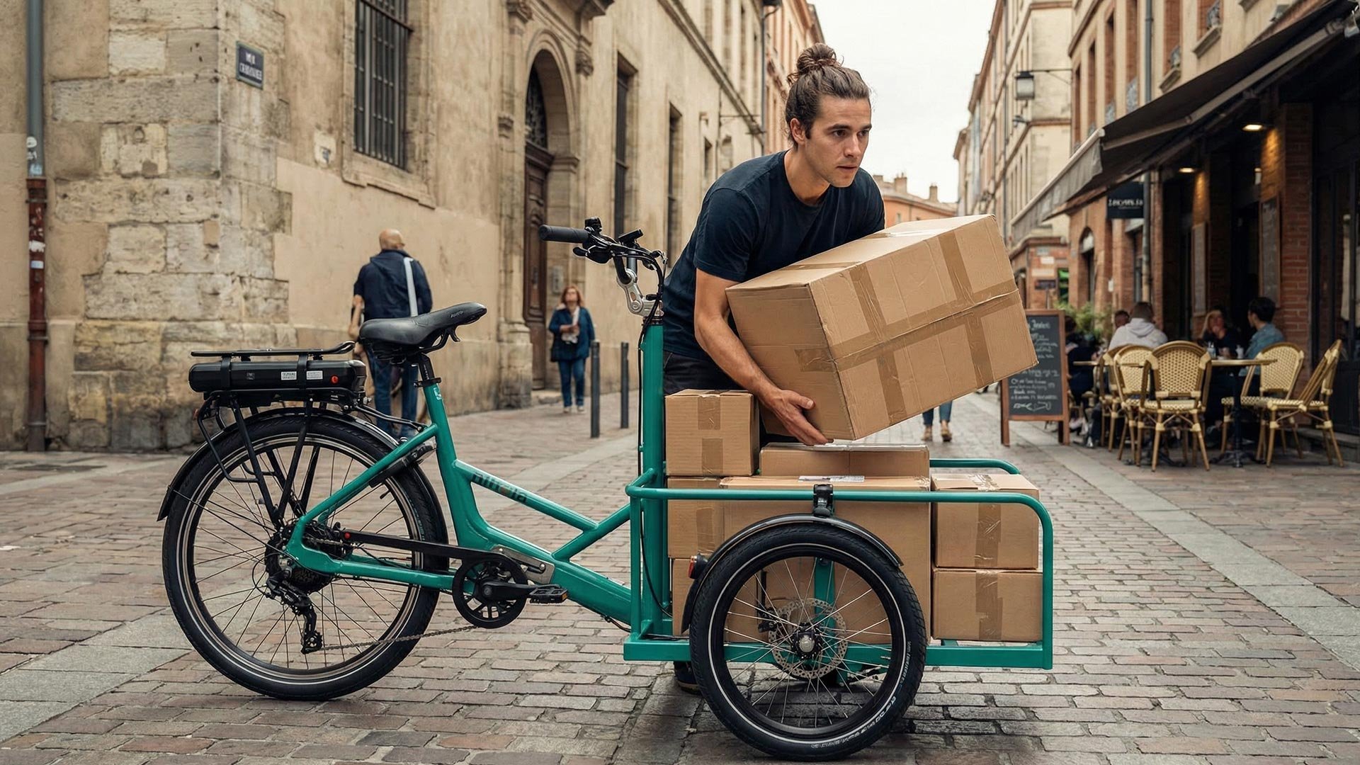 Triporteur NIHOLA COMBI Utility