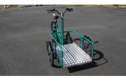 Plancher tôle larmée pour triporteur NIHOLA COMBI Utility