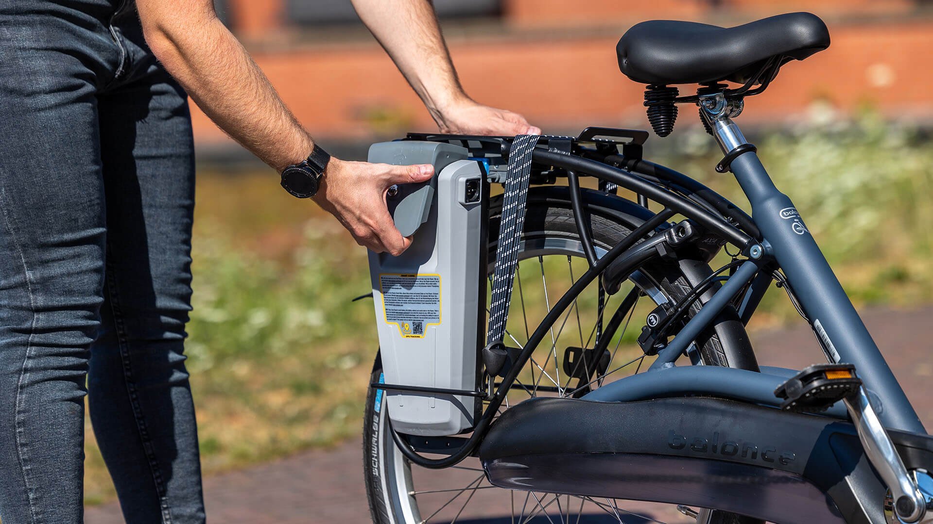 Vélo électrique à enjambement bas Balance Van Raam