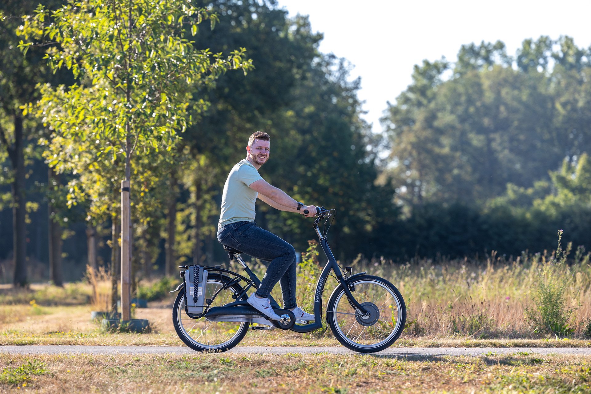 Vélo vanRaam avec position assise ergonomique