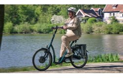 Vélo électrique à enjambement bas Balance Van Raam