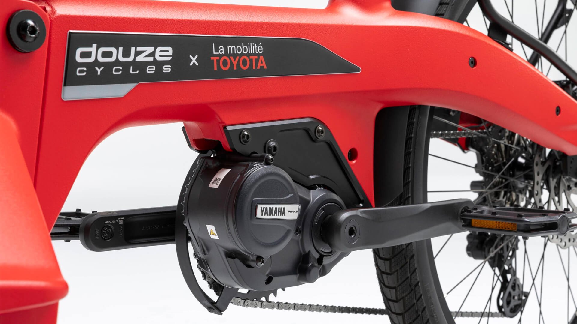 Le moteur central Yamaha PW-X3 (couple max : 85 Nm)