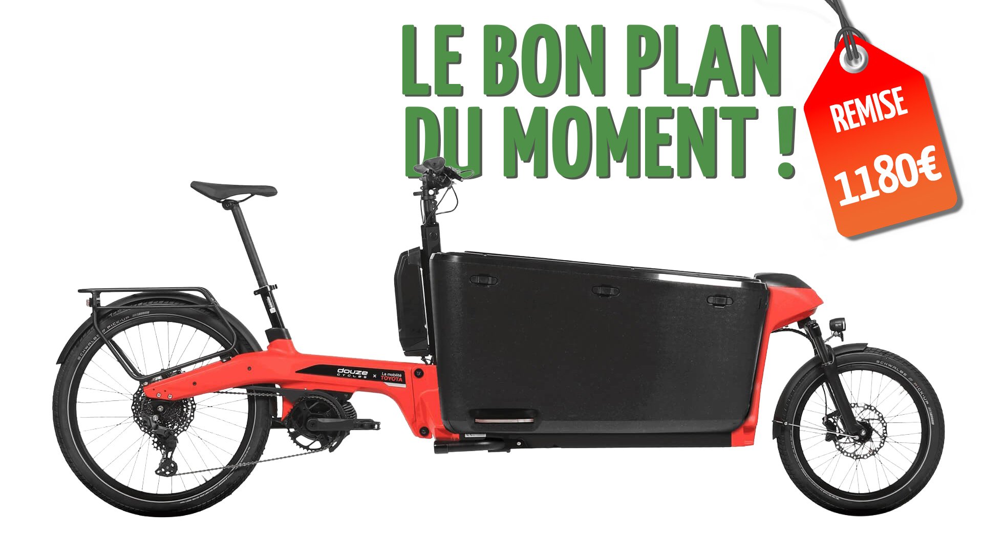 Biporteur électrique Douze Cycles Cargo Verso