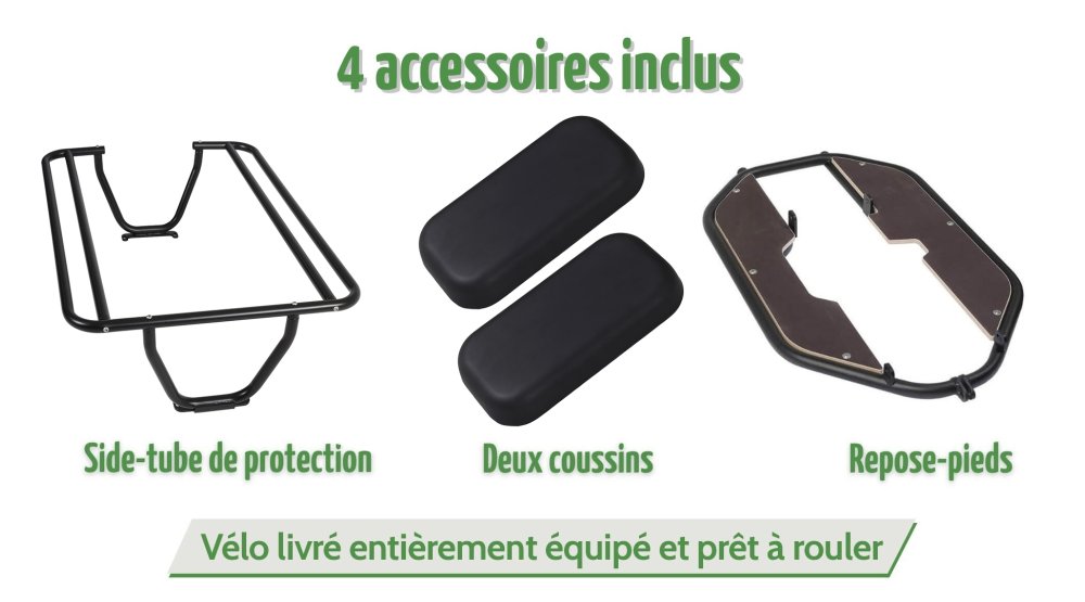 Les 4 accessoires du Pack Famille LT24