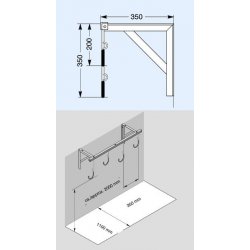 support_porte_velo_mural_3800_dim