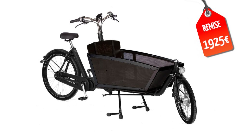 Biporteur Shadow - Couleur de cadre noir