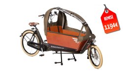 Biporteur Bakfiets Confort - Moteur pédalier SHIMANO (modèle d'exposition)
