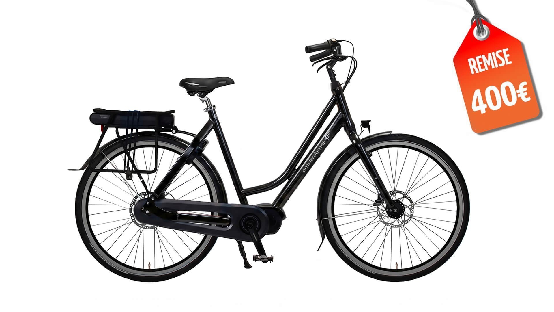Vélo électrique Flevoland – Assistance pédalier Shimano (modèle personnalisé)