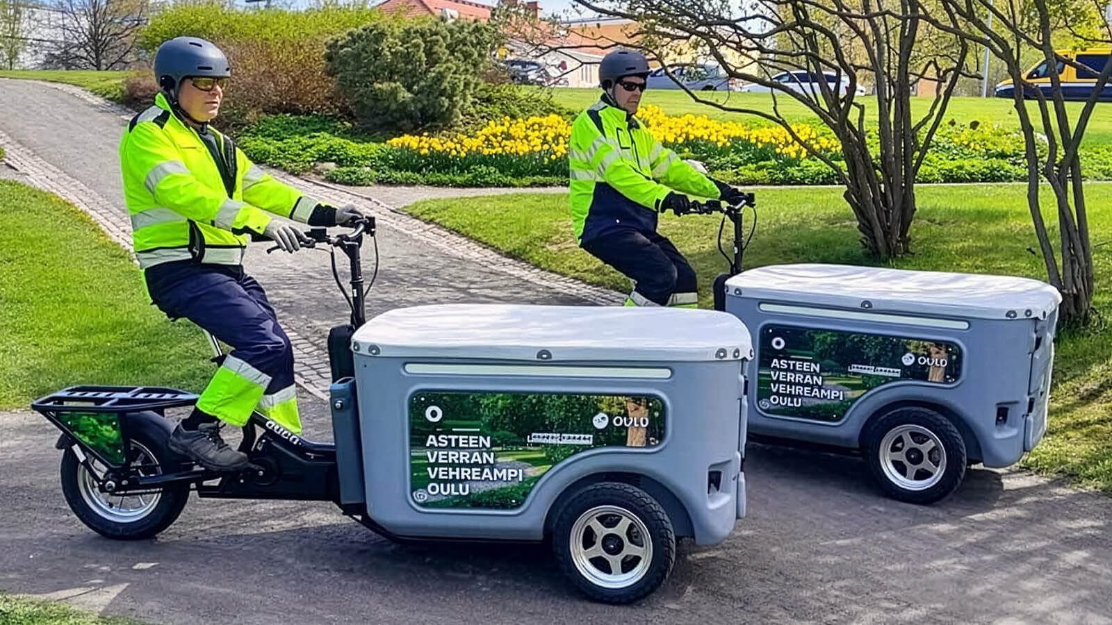Le Ouca Transport en action dans son pays d'origine