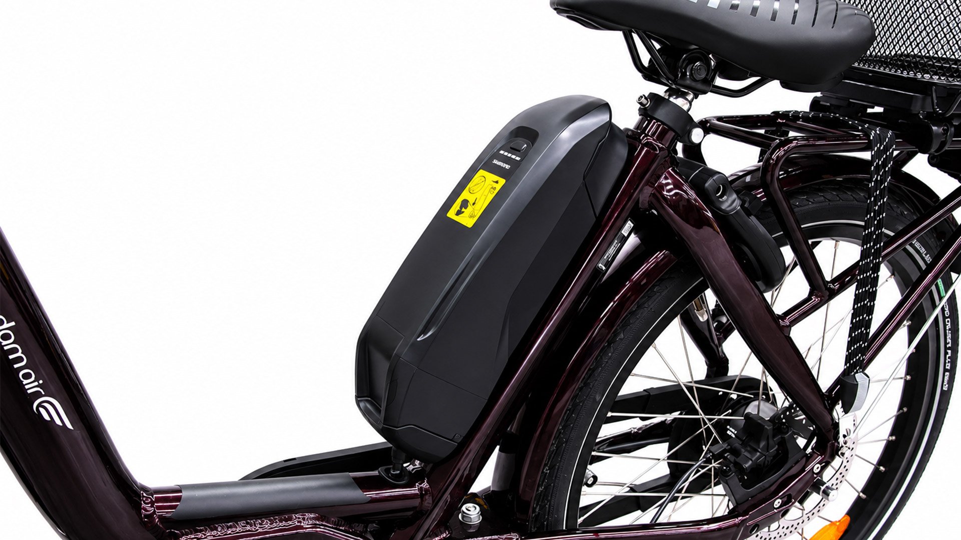Vélo électrique Eterna – Assistance pédalier Shimano