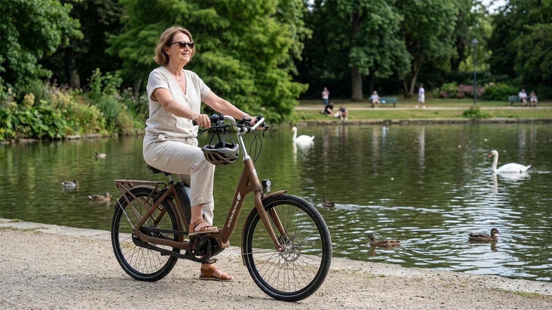 Vélo électrique Eterna – Assistance pédalier Shimano