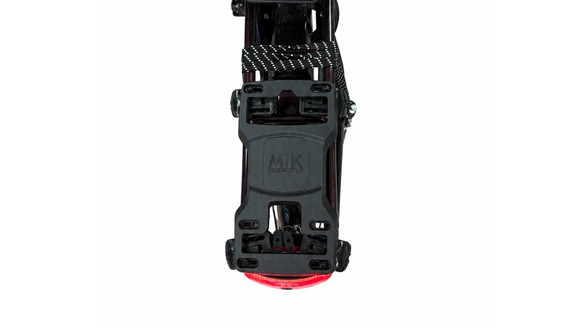 MIK plaque adaptateur porte-bagages noir