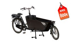 Le biporteur électrique Amsterdam Air dans sa configuration de base