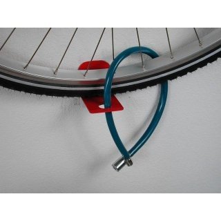 Support mural porte vélo et cadenas antivol - bikeTRAP. Crochet de mur per  deux vélos, compatible avec