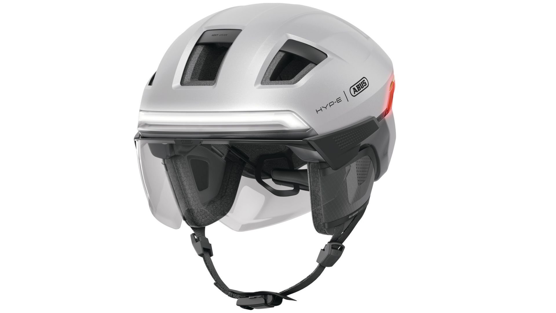 Casque Abus HYP-E BL.ACE Gleam silver