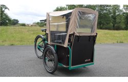Tente de pluie pour triporteur NIHOLA COMBI 4Family