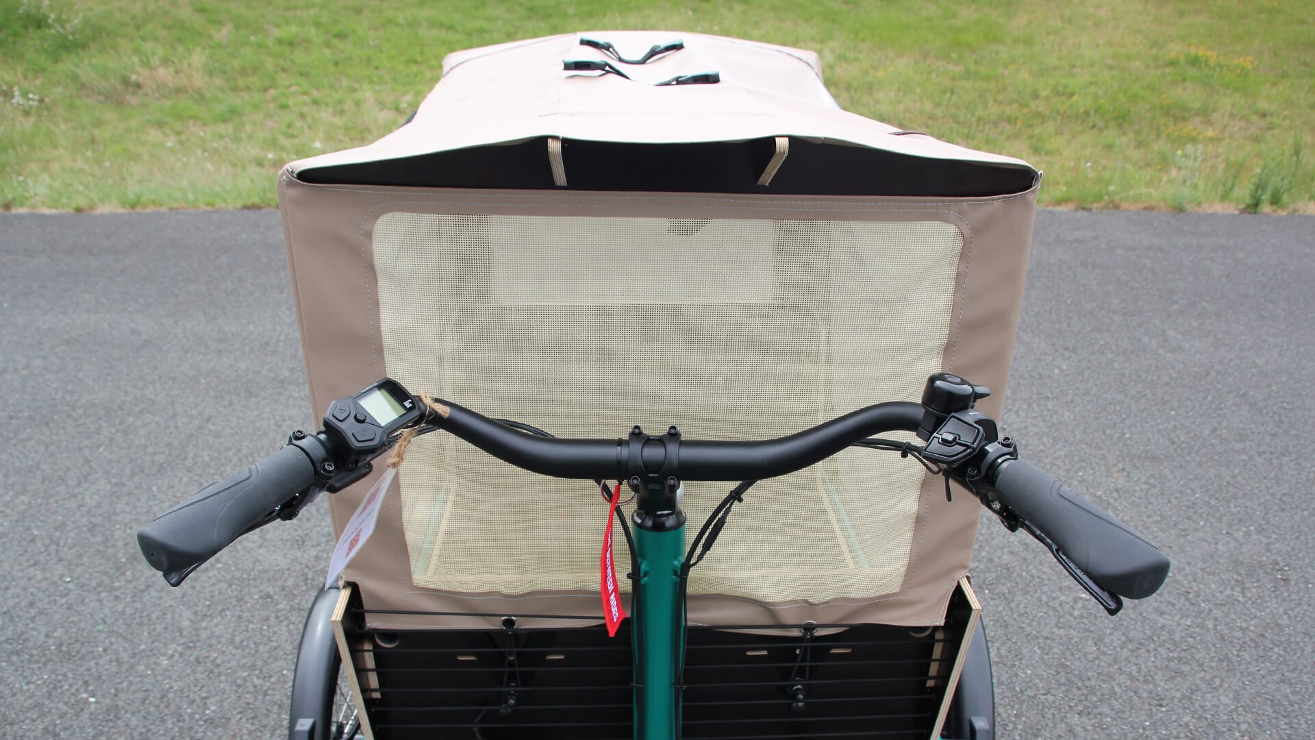Tente de pluie pour triporteur NIHOLA COMBI 4Family