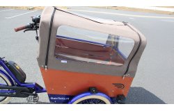 Triporteur électrique Bakfiets Confort - Assistance pédalier Shimano