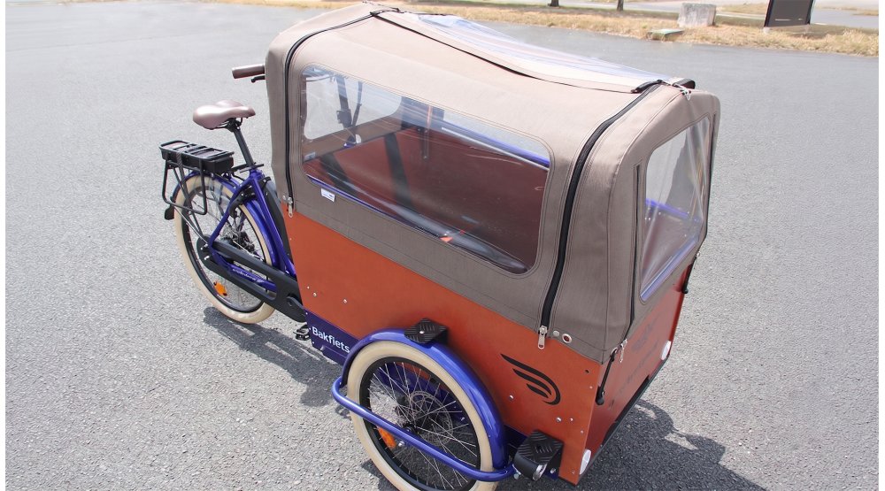 Triporteur électrique Bakfiets Confort - Assistance pédalier Shimano (Modèle de démonstration)
