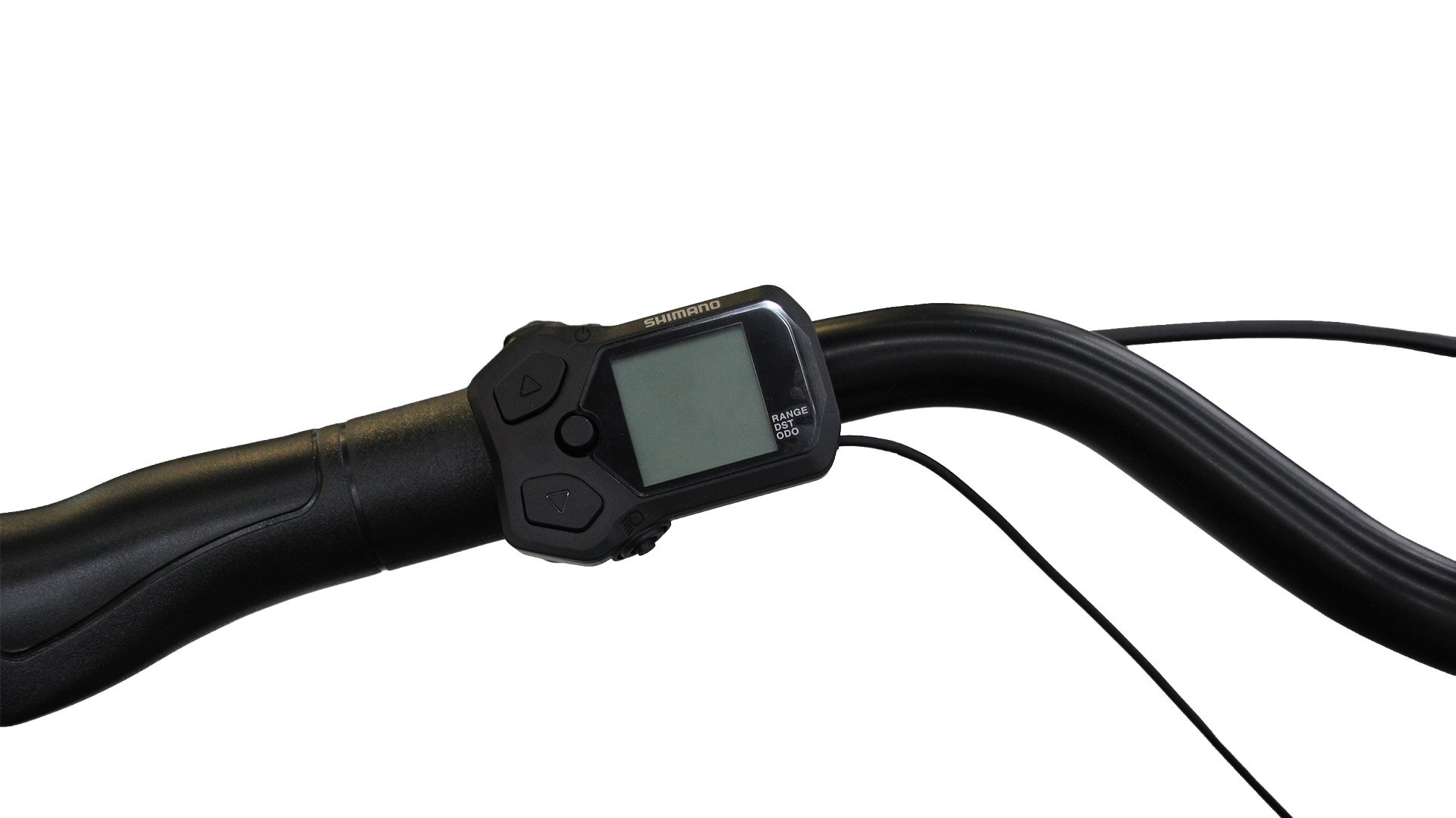 VAE hollandais Flevoland avec cadre aluminium noir brillant et moteur pédalier Shimano E-Bike Systems