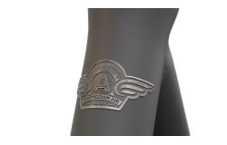 VAE hollandais Flevoland avec cadre aluminium noir brillant et moteur pédalier Shimano E-Bike Systems