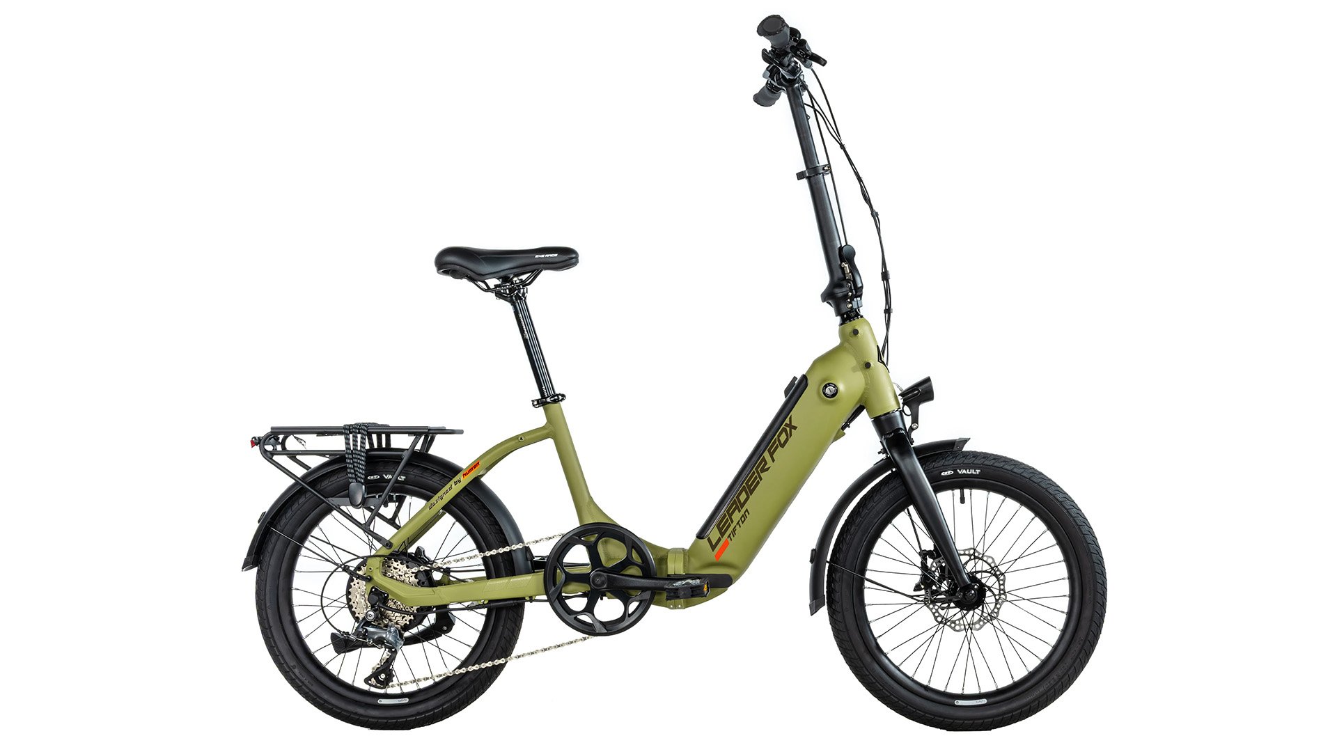 Vélo pliant électrique Tifton | kaki