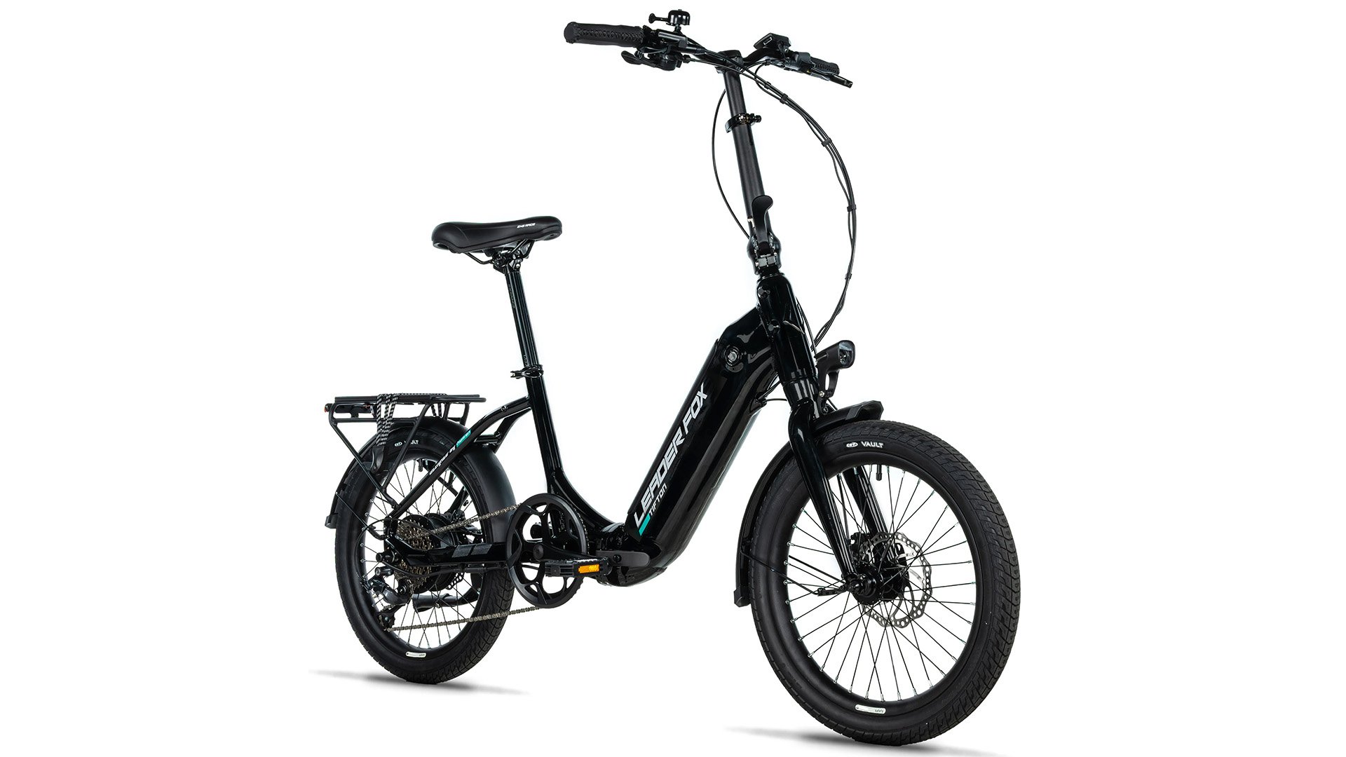 Vélo pliant électrique Tifton | noir