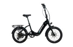Vélo pliant électrique Tifton | noir