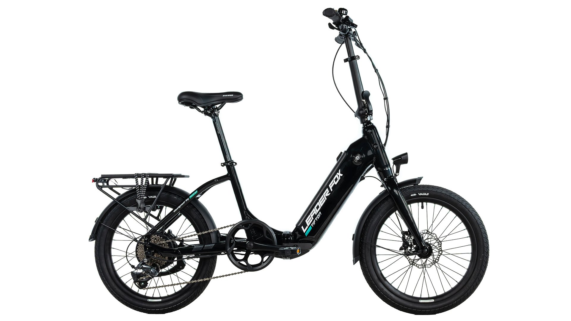 Vélo pliant électrique Tifton | noir