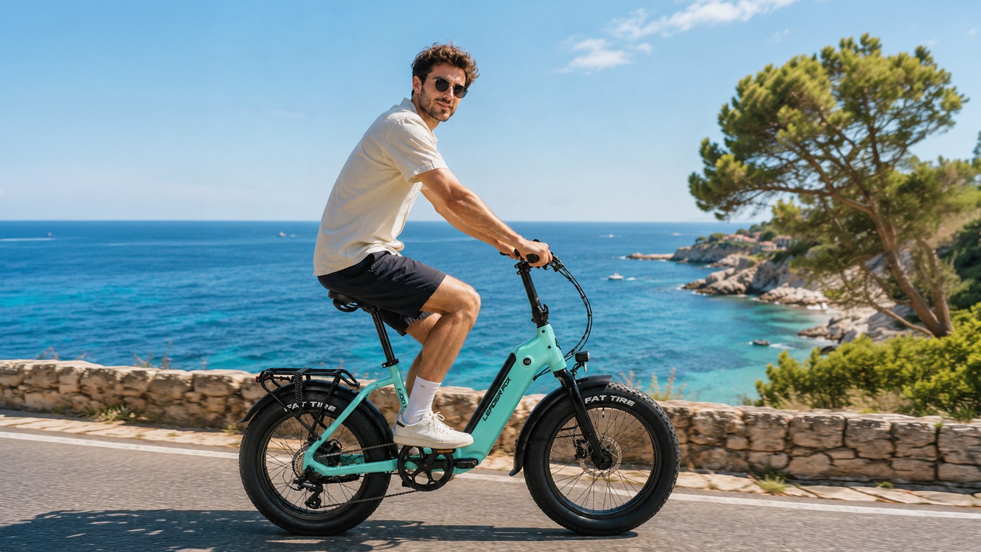 Vélo électrique pliant Cody | bleu