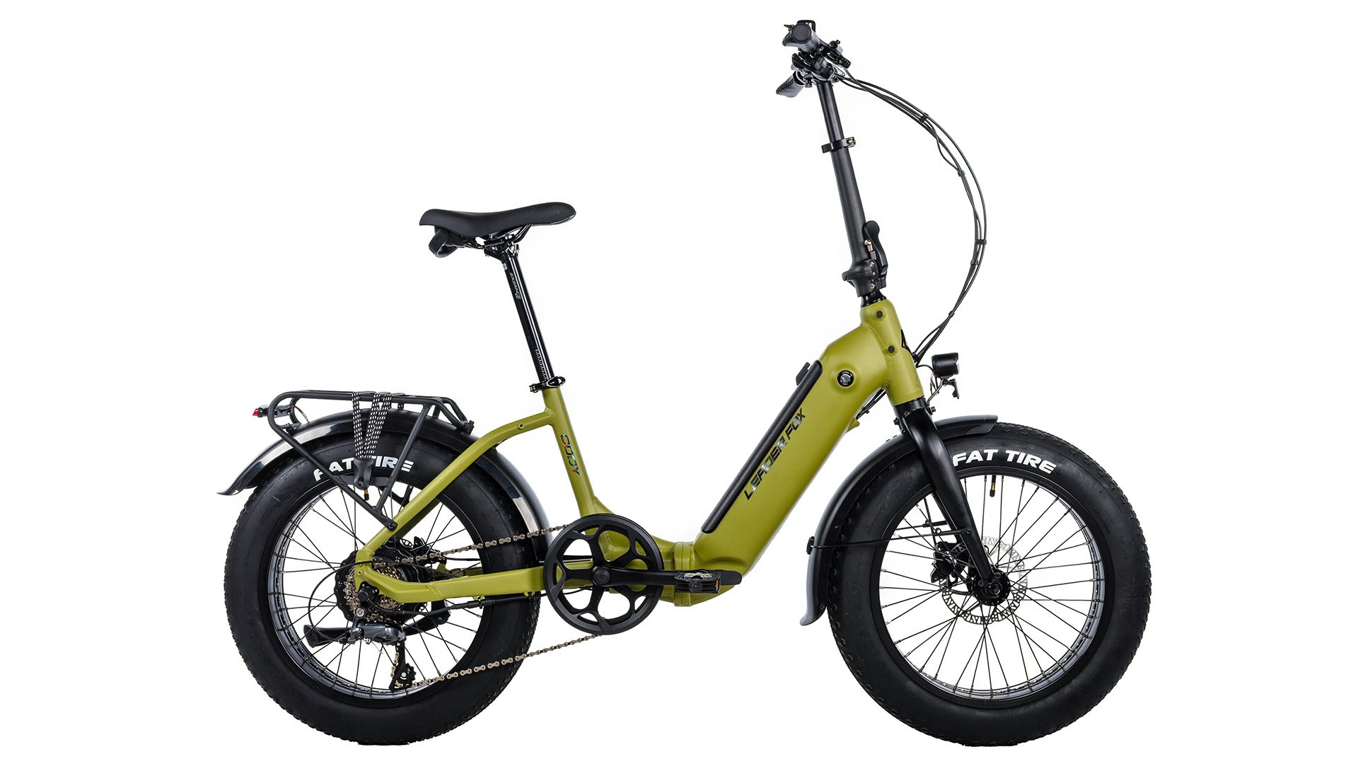 Vélo électrique pliant Cody | kaki