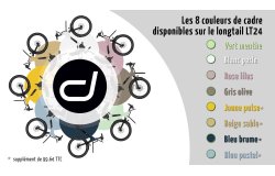 Couleurs de cadre longtail LT24