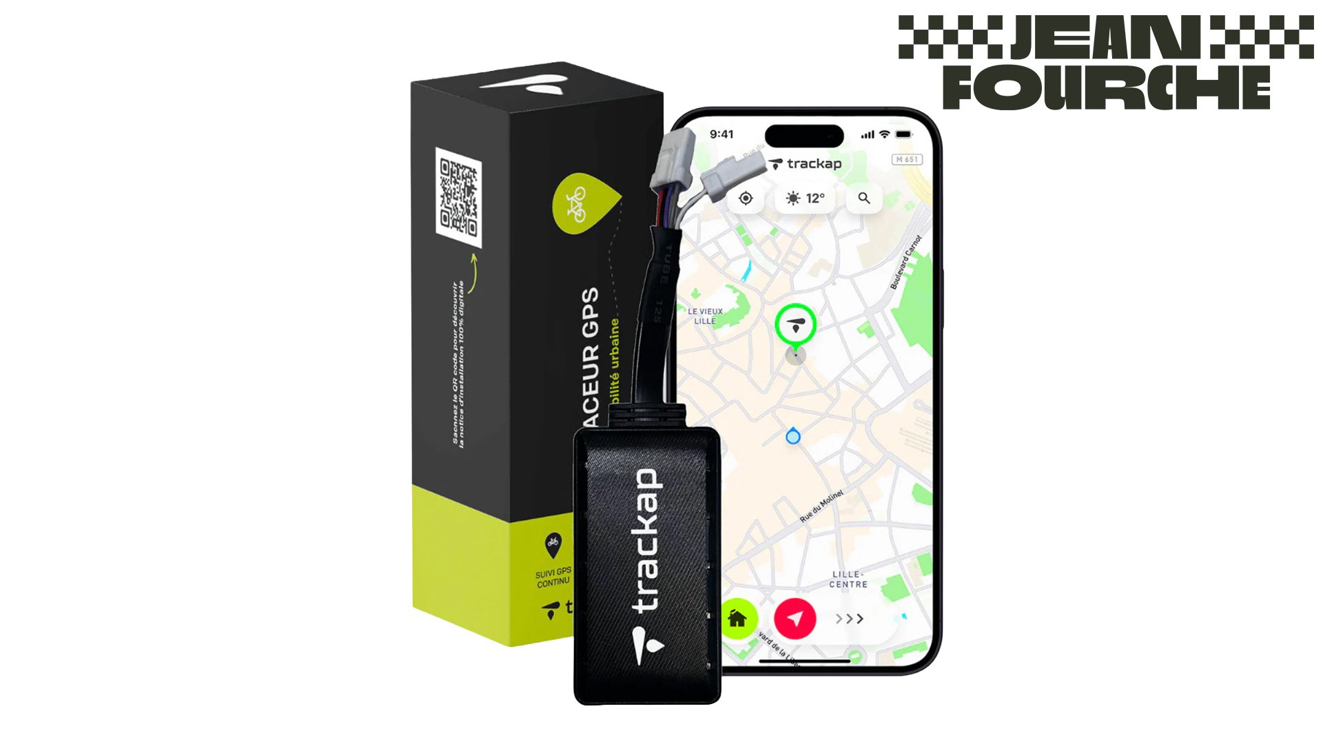 Traceur GPS connecté pour vélo électrique Jean II