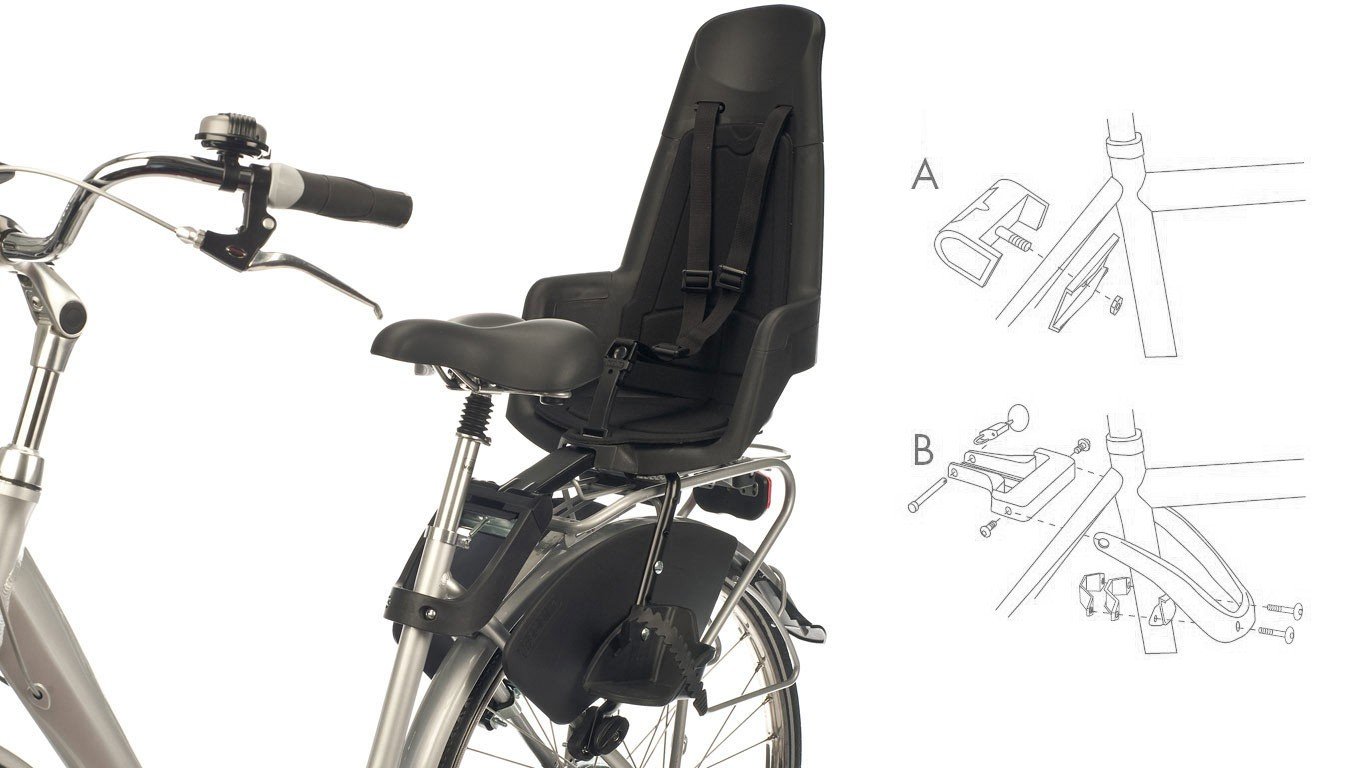 Siege Velo Arriere Bobike Maxi Classic 9 Mois A 5 Ans Ans