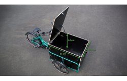 Caisse pro pour triporteur COMBI Utility